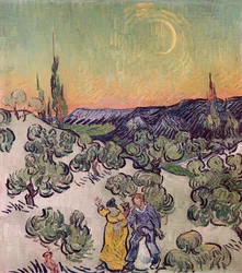 Maanverlicht landschap, 1889